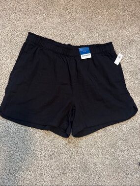 NWT Old Navy High Waisted Crinkle Gauze Shorts 5” Inseam XL